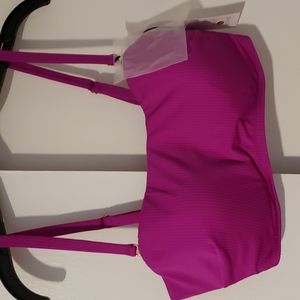 NWT Shade & Shore Bikini Top 38DD